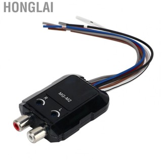 Honglai 2 Channel Car Audio Converter  Excellent Performance Strong Signal Audio High Low Converter 80W Input  for Audio Amplifiers