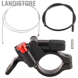 Lanqistore Bike  Lockout Lever Bicycle Front  Lockout Lever With Cable Aluminium Alloy Mountain Bike Lockout Wire Control Lever