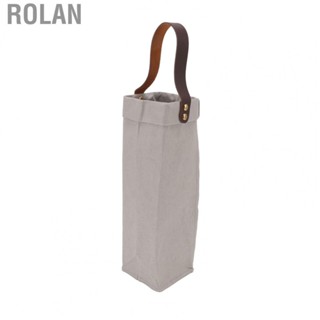 Rolan Bags Degradable Kraft Paper Red  Bag For Gift