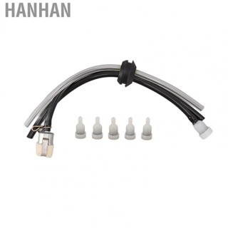 Hanhan 3 Hole Fuel Line Grommet Kit  Easy Installation Fuel Line Grommet Assembly  for Tiller