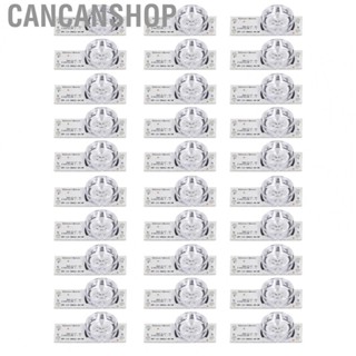 Cancanshop 30pcs Aluminium Substrate Lens Bead 6V Transparent  TV Bead For  TV