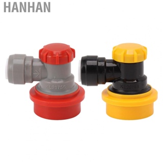 Hanhan Double Tight Push in Quick Connector  5/16in Double Tight Push in Adapter Replacement Compact  for 8mm OD Tubing