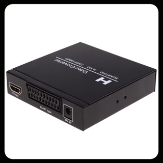 Scart อะแดปเตอร์แปลง HDMI เป็น HDMI 1080P สําหรับโปรเจคเตอร์ PS4 Xbox TV Box DVD PC เป็น TV