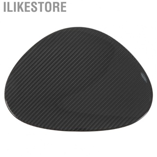 Ilikestore Fuel Tank Cap Trim  Heat Tolerance Fuel Tank Cover Trim UV Resistant Textured Grain Carbon Fiber Glossy  for Left Hand Drive Vehicle