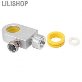 Lilishop CO2 Filling Adapter Rustproof Soda Refilling Adapter Valve with W21.8 Connector for