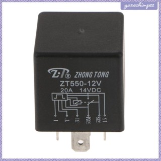 [Gazechimp] รีเลย์ที่ปัดน้ําฝนกระจกหน้า DC12V 20A 6Pin T607 30A 4Pin