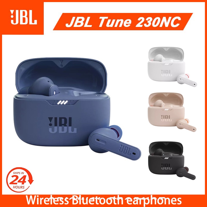 Jbl Tune 230NC TWS ชุดหูฟังบลูทูธไร้สาย ตัดเสียงรบกวน พร้อมไมโครโฟน สําหรับเล่นเกม
