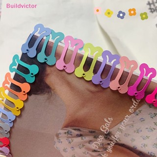 Buildvictor กิ๊บติดผม ขนาดเล็ก สีแคนดี้ สําหรับสัตว์เลี้ยง สุนัข แมว 20 ชิ้น ต่อชุด