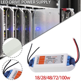 ใหม่ หม้อแปลงพาวเวอร์ซัพพลายไดรเวอร์ LED AC90-240V 50/60 HZ DC 12V สําหรับ LED