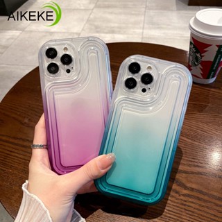 เคสโทรศัพท์มือถือแบบนิ่ม TPU ใส กันกระแทก ไล่โทนสี สําหรับ iphone 11 Pro Max 11Pro Xs Max XR