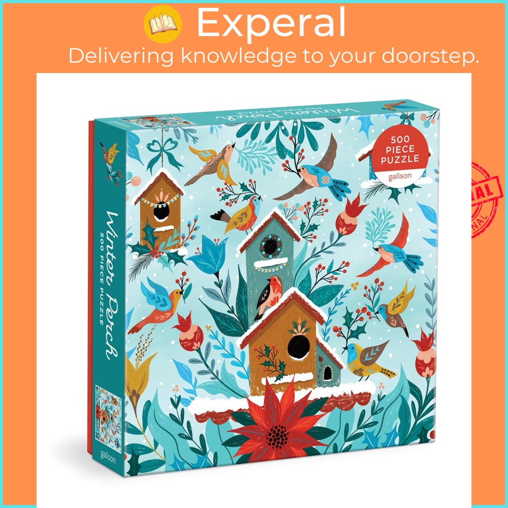 Winter Perch 500 Piece Puzzle โดย Galison Mudpuppy (ฉบับสหรัฐอเมริกาปกอ่อน)