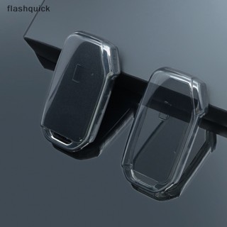 Flashquick เคสกุญแจรีโมตรถยนต์ แบบใส สําหรับ Sportage k4 k3 2023 Ceed Soul Ev Niro Hybrid Proceed Seltos K5