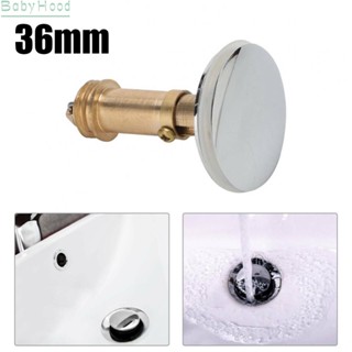 【Big Discounts】Sink Plug 36mm Click Clack Plug Plug+Bolt Sink Push Button Waste Chrome#BBHOOD