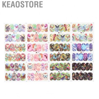 Keaostore Nail Art  Exquisite Pattern Water Transfer DIY Colorful LJ4