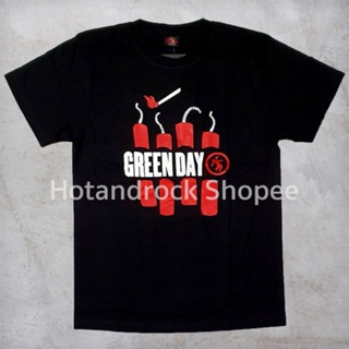 เสื้อยืดวงสีดำ Green Day TDM 0701 Hotandrock