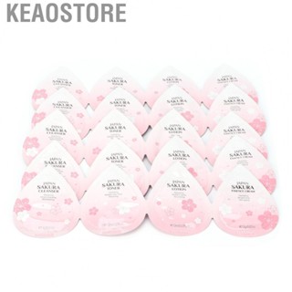 Keaostore Cleansing   Removes Dirt Brightens Skin  Sakura Serum  Skincare Set for Women All Types