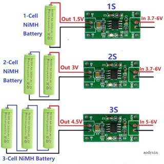 Aod NiMH บอร์ดชาร์จแบตเตอรี่ สําหรับ 1 5V 3V and 4 5V Cells 1S 2S 3S