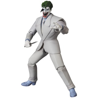 พร้อมส่ง ของแท้ โมเดลตัวละครภาพยนตร์ MAFEX No 124 Joker The Dark Knight Returns Batman ของเล่นสําหรับเด็ก