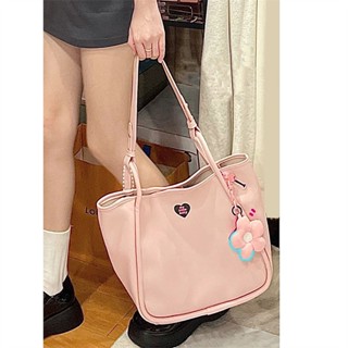 SISTER  กระเป๋าถือ กระเป๋าสะพายข้าง 2023 INS HOT TREND tote bag  Unique ins ทันสมัย Stylish L91T502 37Z230910