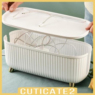 [Cuticate2] กล่องซ่อนสายเคเบิ้ล USB สําหรับบ้าน สํานักงาน