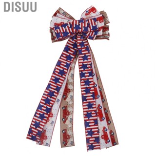 Disuu Independence Day Bowknot Durable Widely Used Patriotic Bowknot For 4th Of July