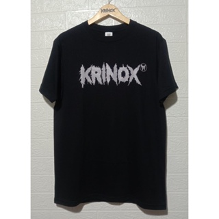 ร้อน 3 Krinox เสื้อยืด - โลโก้อย่างเป็นทางการ | เสื้อยืด ขนาดใหญ่ | เสื้อยืด พิมพ์ลายวงดนตรี | เสื้อยืด แขนสั้น โลหะ | เ