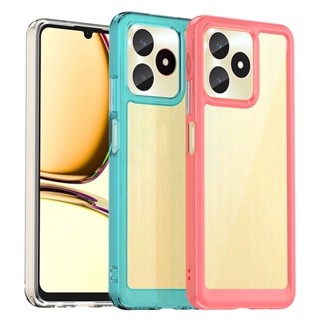 เคสโทรศัพท์มือถืออะคริลิคใส กันกระแทก สําหรับ Realme C53 Narzo N53 30 50 5G