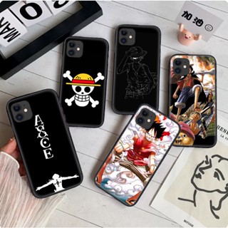 เคสโทรศัพท์มือถือ TPU แบบนิ่ม ลาย 263YPJ อนิเมะวันพีช ลูฟี่ สําหรับ iPhone X XS 11 Pro Max 14 plus