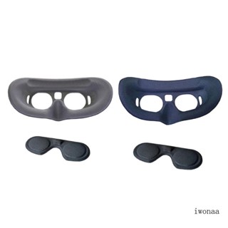 Iwo แผ่นโฟมฟองน้ํารองตา พร้อมฝาครอบเลนส์ สําหรับแว่นตา Avata Goggles 2