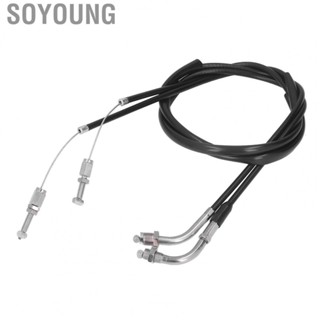 Soyoung Push Pull Throttle Cable Set PVC High Performance 17920‑323‑000 for Motorcycle