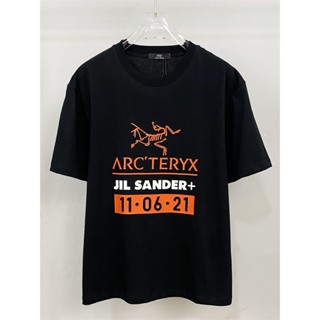 A-r-c &amp; TE-RYX 88- เสื้อยืดแขนสั้น ทรงหลวม คุณภาพสูง แฟชั่นสําหรับผู้หญิงและผู้ชาย