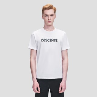 Descente Sports STYLE เสื้อยืดแขนสั้น ผ้าฝ้ายแท้ สไตล์สปอร์ต แฟชั่นฤดูร้อน สําหรับผู้ชาย