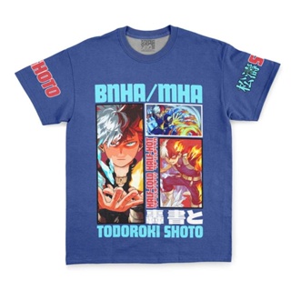 เสื้อยืด พิมพ์ลาย Todoroki Shoto My Hero Academia แฟชั่นสตรีท