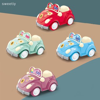 Sweetiy ใหม่ โมเดลรถยนต์จิ๋ว ของเล่น สําหรับบ้านตุ๊กตา