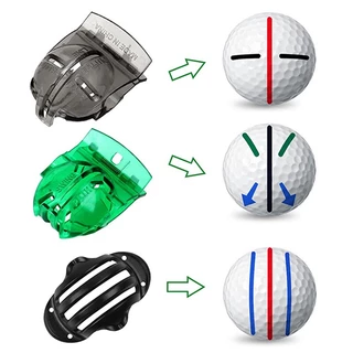 Golf Ball Line Marker Easter Egg Drawing Tool ปากกาแห้งเร็วกันน้ํา