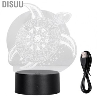 Disuu Sea 3D Light 7 Color Touch Changing  Night Acrylic USB BG