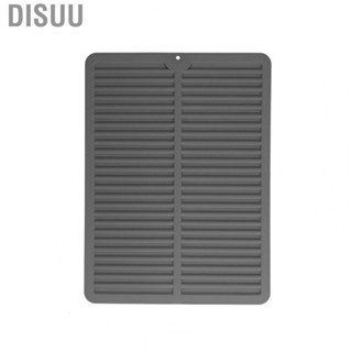 Disuu Silicone Quick Dish Drying Mat Placemat Draining Pad For Kitchen Counter