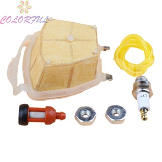 【COLORFUL】Air Filter Parts Air Filter Trim Kit Chainsaw Parts Power Equipment Saw Repair