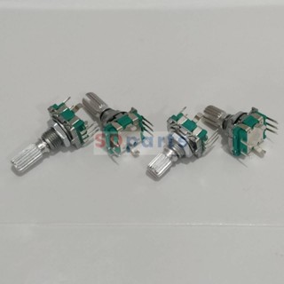 วอลุ่ม ดิจิตอล Rotary Encoder Audio Digital Potentiometer Volume 5 ขา หมุนรอบตัวเองได้ #EC11-PHA (1 ตัว)