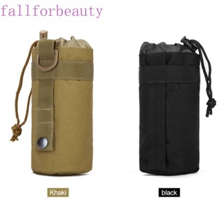 FALLFORBEAUTY กระเป๋าใส่ขวดน้ํา แบบเชือกรูด ขนาด 500 มล. สําหรับตั้งแคมป์ เดินทาง