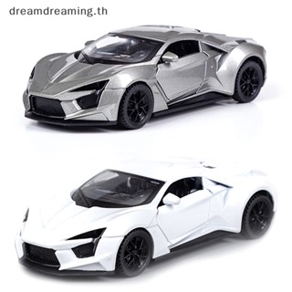 【ใหม่】โมเดลรถยนต์จําลอง 1:32 Lykan Hypersport โลหะอัลลอย ของเล่นสําหรับเด็ก