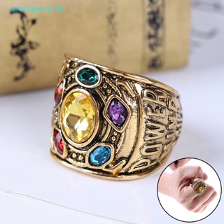 Remitglory แหวนหิน ลาย The Infinity War สําหรับผู้ชาย