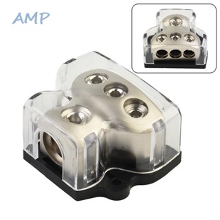 ⚡READYSTOCK⚡Power Distributor Block 1PC 3 Way 4 AWG Deep Wire Recesses Wire Splitter