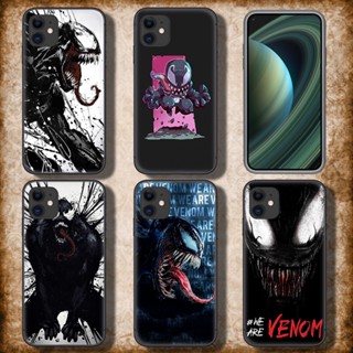 เคสโทรศัพท์ TPU แบบนิ่ม ลาย C276 การ์ตูน venom สําหรับ iPhone SE 2020 12 Mini 13 Pro Max