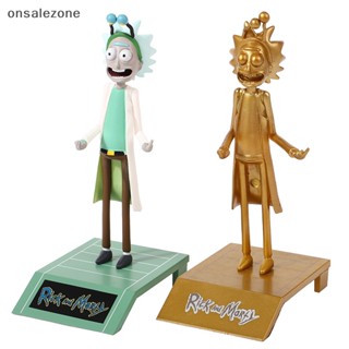 Ozth ของเล่นโมเดลฟิกเกอร์ อนิเมะ Rick Sanchez and Morti แฮนด์เมด