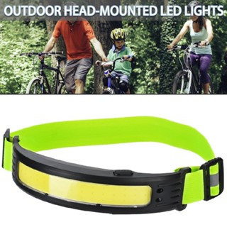 New Outdoor Waterproof COB Motion Sensor Head Torch USB Rechargeable Headlamp