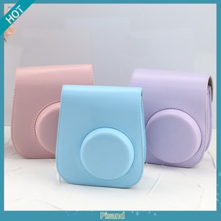 Pisand เคสกระเป๋าใส่กล้อง หนังเทียม สําหรับ Fuji Polaroid Mini12