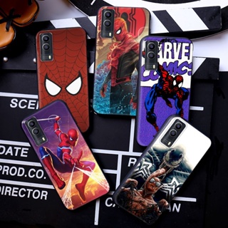 เคสโทรศัพท์มือถือแบบนิ่ม ลายซุปเปอร์ฮีโร่ สไปเดอร์แมน มาร์เวล P296 สําหรับ Vivo Y5S Y11 Y11S Y12S Y20i Y20S Y20 Y30 Y17 Y12 Y15 Y19 Y20 Y21 Y33S Y21S