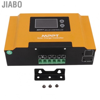 Jiabo Solar Panel Regulator  Aluminium Alloy Automatic Voltage Identification Charge Controller with Bracket for Camping