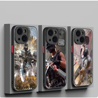 เคสโทรศัพท์มือถือนิ่ม กันเลนส์ ลาย PUBG PlayerUnknowns Battlegrounds สําหรับ iPhone SE SE2 SE3 7 8 Plus XR XS Max 11 Pro Max P268